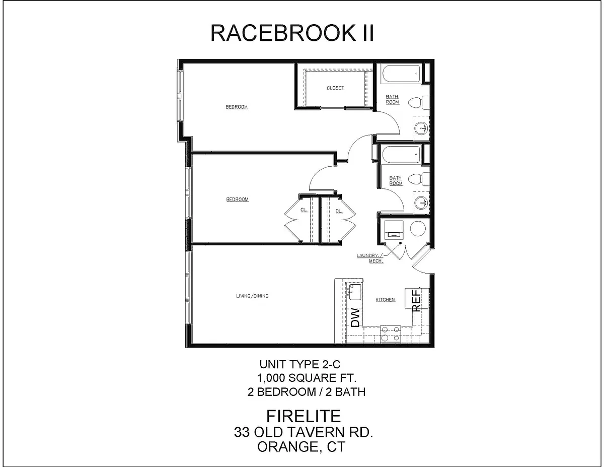 Floor plan Racebrook II