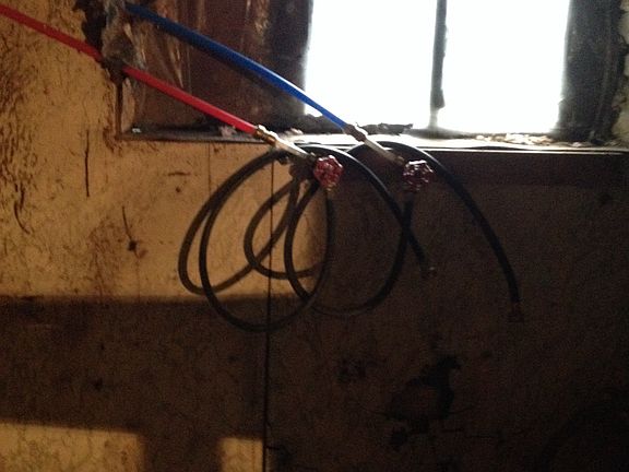 Washer hookup