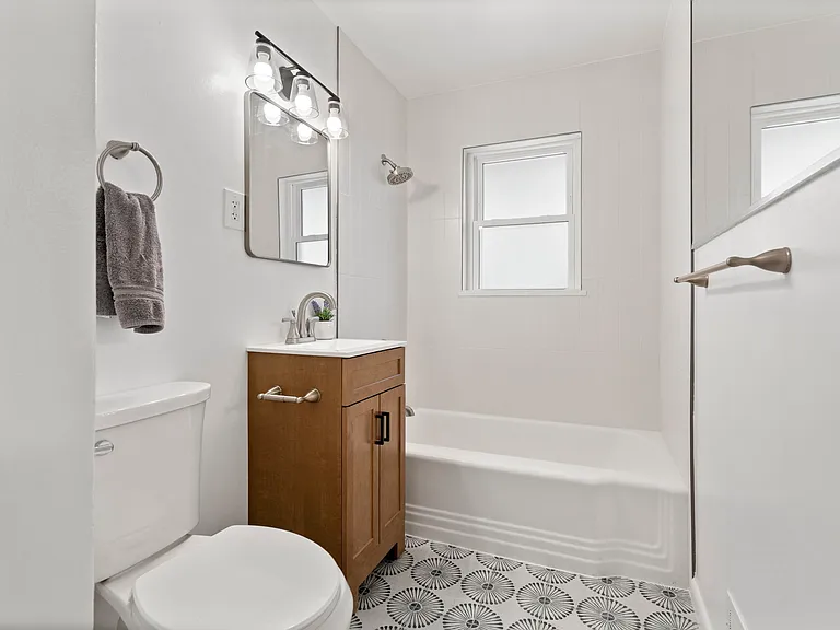 New main bathroom