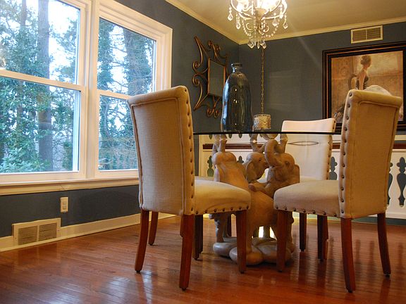 Formal dining room.