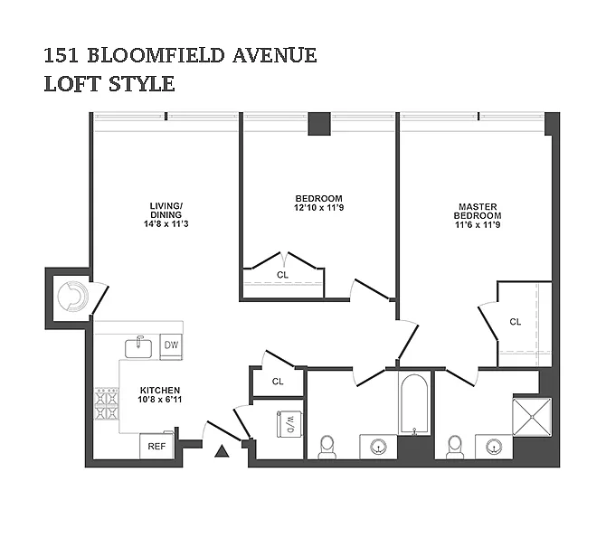 Floor plan B1 LOFT