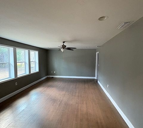 The living room.