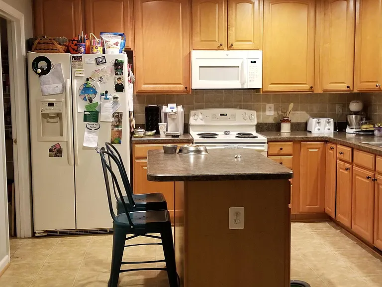 View of Kitchen from Family Room