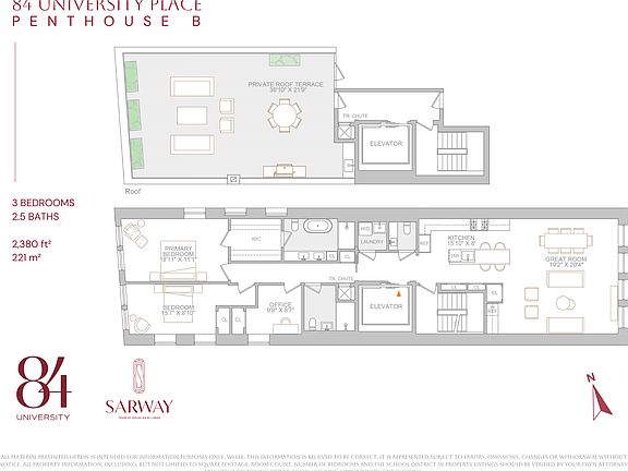 2nd image of 84 University Pl #Phb