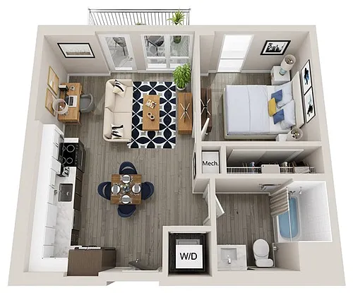 Floor plan A1