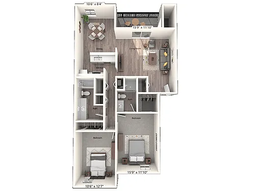 Floor plan The Caribbean