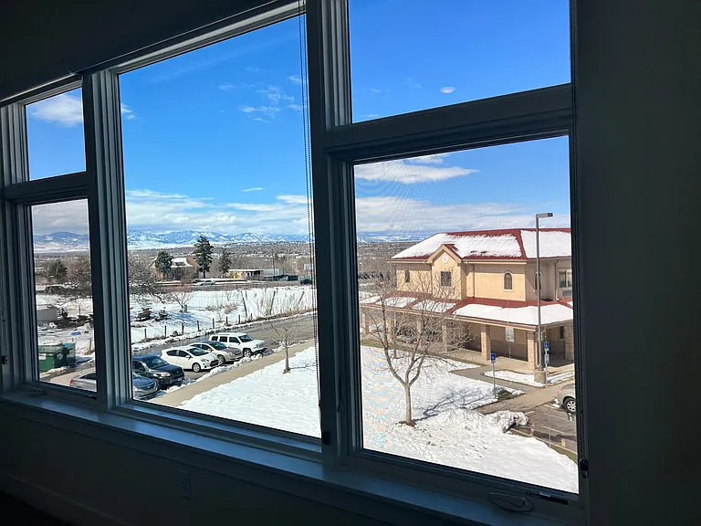 The view from master bedroom