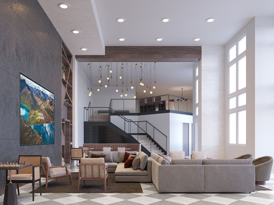 Rendering of Clubroom