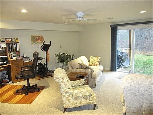 Lower level with waterviews.