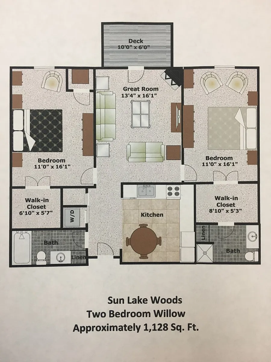 Floor plan Willow