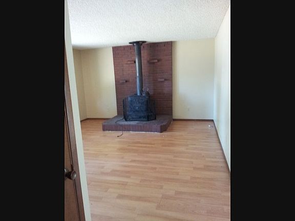 Living room w/wood stove