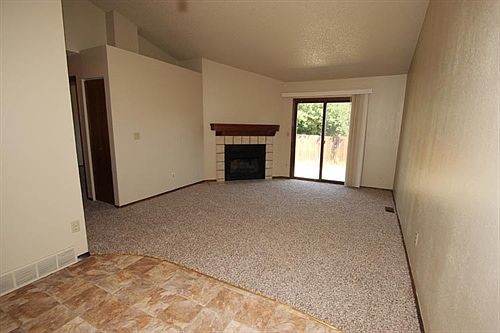 Living Room &
        Fireplace
