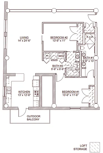 Floor plan Walton