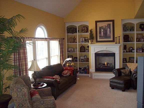 2 Story Step Down Family room