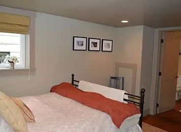 Bedroom 4 with access to full bath in basement