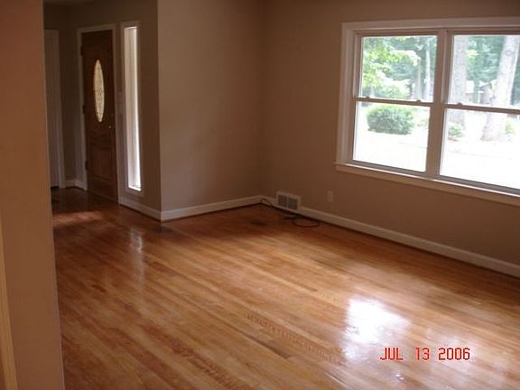 hardwoods upstairs (basement  has carpet)
