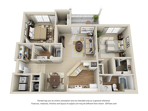 Floor plan Magnolia