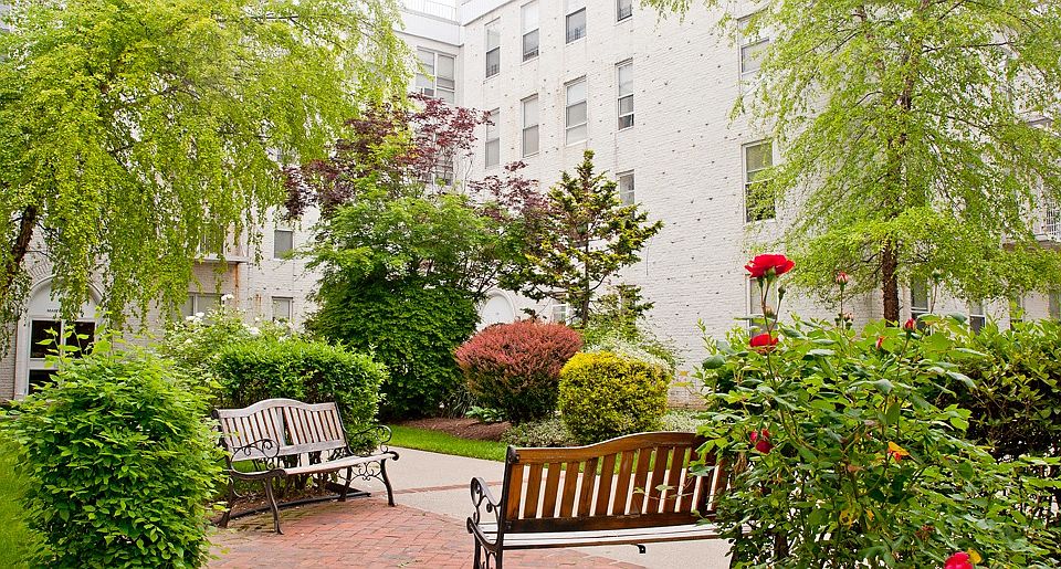 Landscaped gardens and common areas