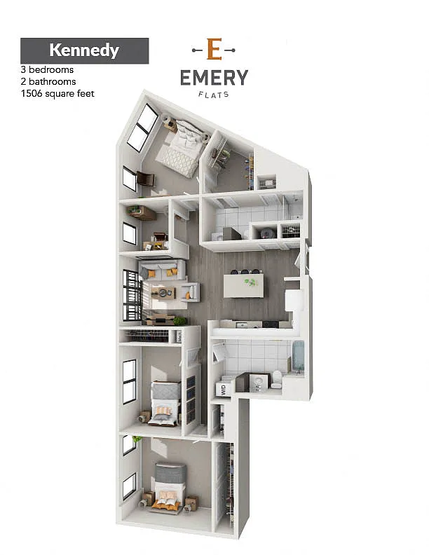 Floor plan Kennedy
