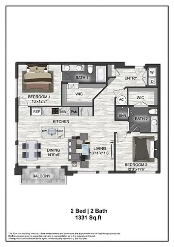 Floor plan B5