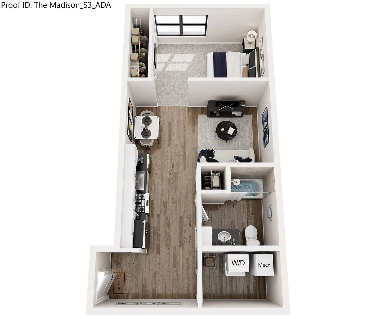 Floor plan S3 - ADA