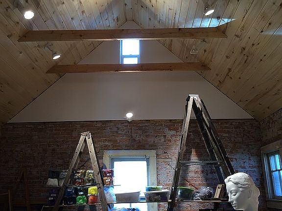 open floor plan, 2nd flr