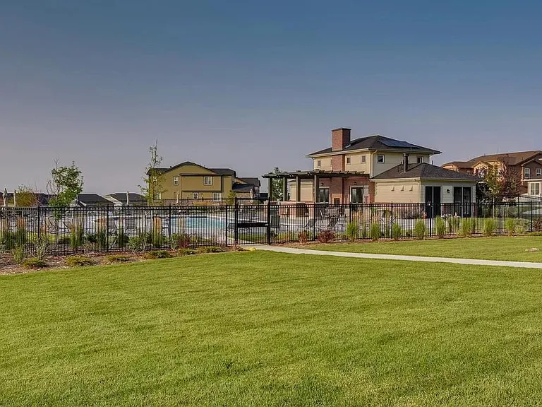 Community pool and clubhouse