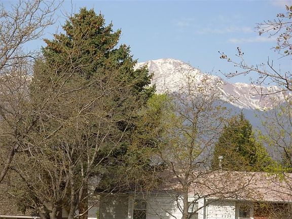 Pikes Peak from the Front of House