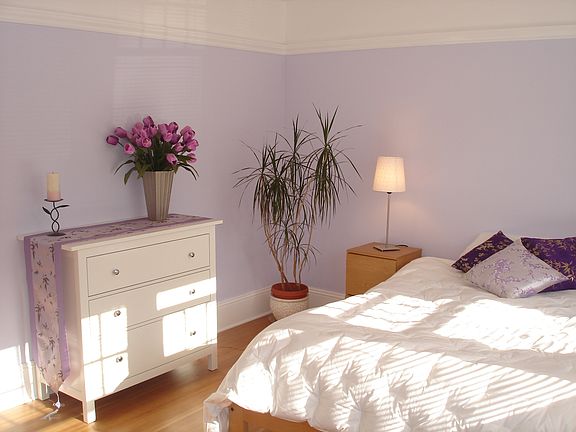 One of the upstairs bedrooms