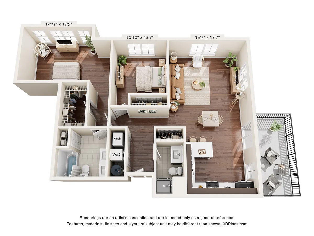 Floor plan 2G