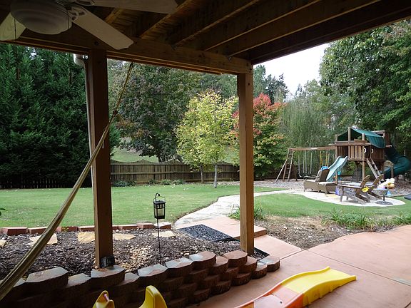 Outside area for play ground