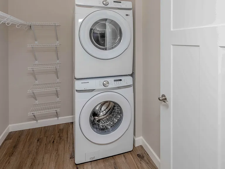 Built-in shelving