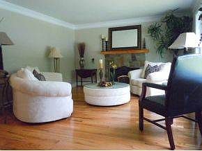 Refinished Hardwood floors