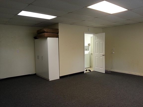 Finished 2-car garage