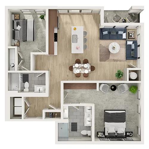 Floor plan B15