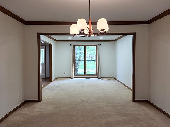 Dining room to living room. Open floor plan.