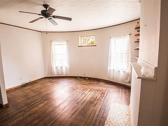 Apartment 1 (2 bed 1 bath) living room with beautiful hardwood floors----unit is currently rented at $1,295.00