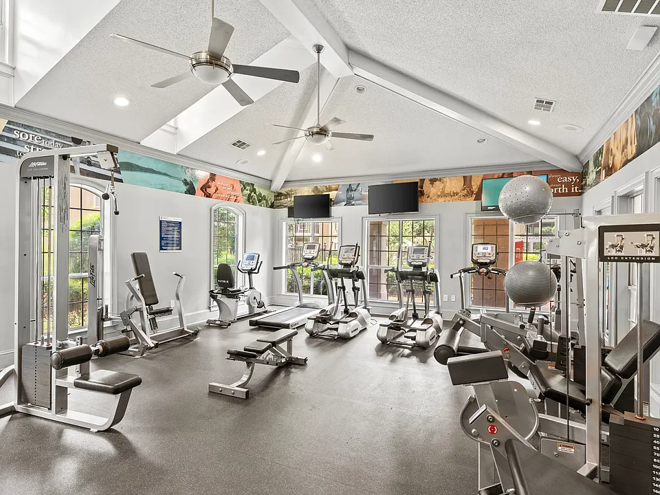 Wellness made simple with on-site fitness.