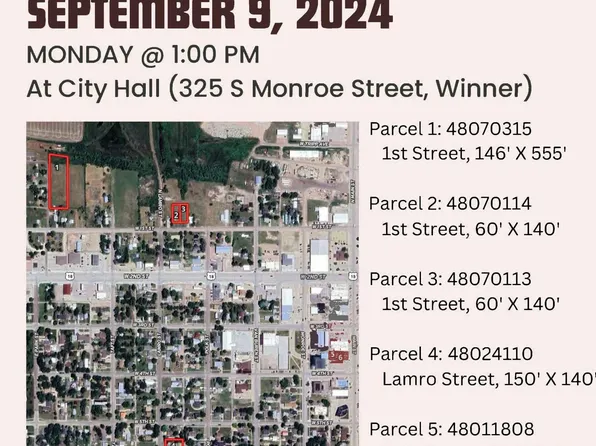 418 W 1st St, Winner, SD 57580