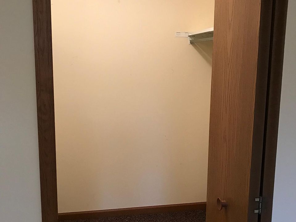 Walk-in closet in bedroom.