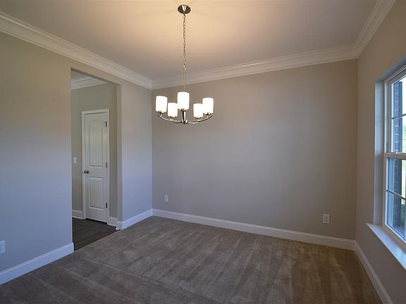 Dining room just off of foyer