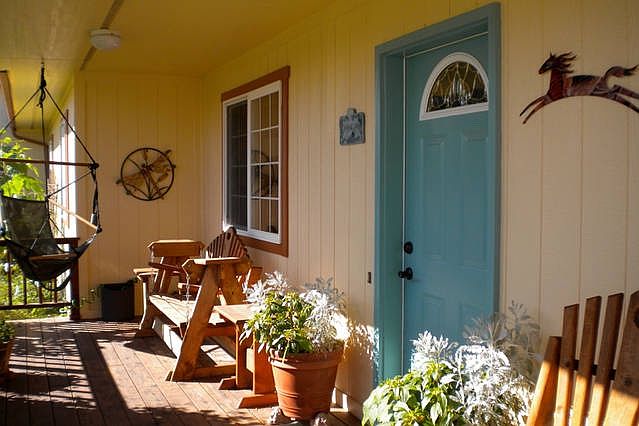 Front porch, GREAT for morning coffee & afternoon shaded area.