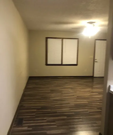 view from dining area open to living room