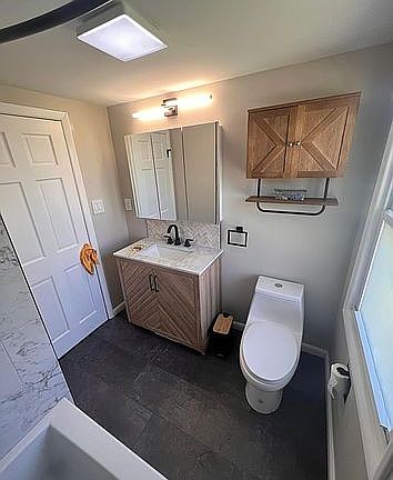 Upstairs bath remodel 