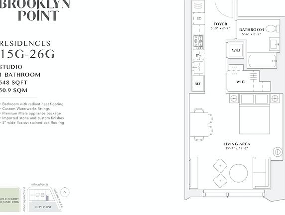 2nd image of 138 Willoughby St #20G