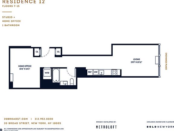 2nd image of 20 Broad St #1112