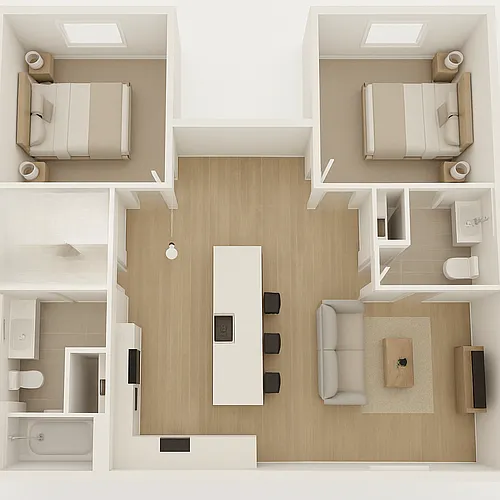 Floor plan The Tides