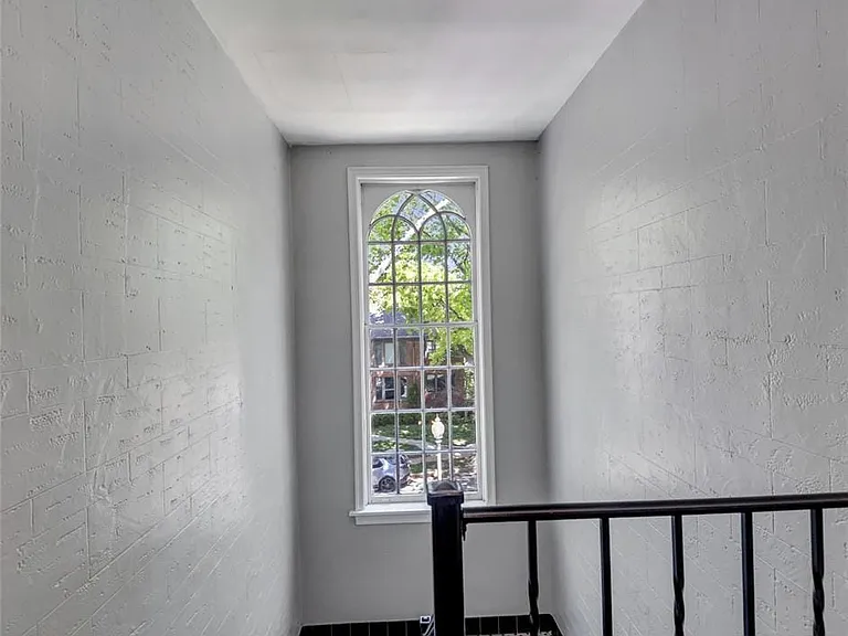 open stairs to main and basement