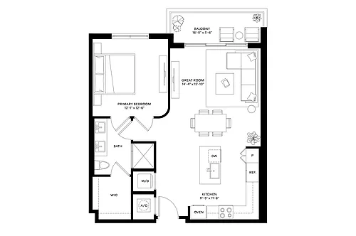 Floor plan A01