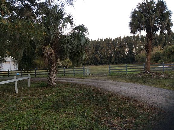 Large open horse pasture